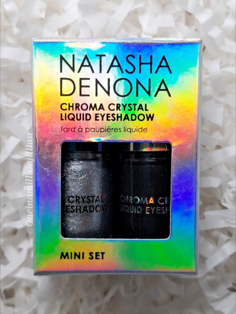 Natasha Denona Chroma Crystal Liquid Eyeshadow Set - Space & Disco